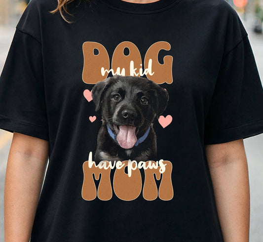 Custom Pets with names Unisex fine jersey tee