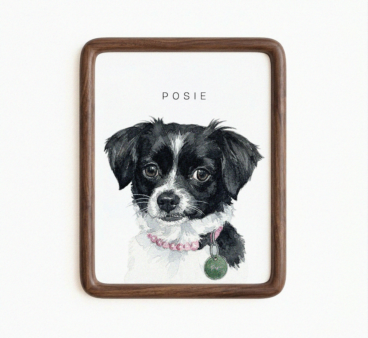 Custom Watercolor Pet Portrait – Digital Download