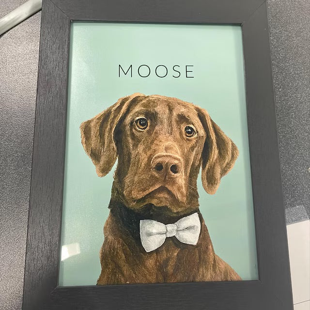 digital pet portrait, custom dog art, personalized pet gift, watercolor cat portrait.