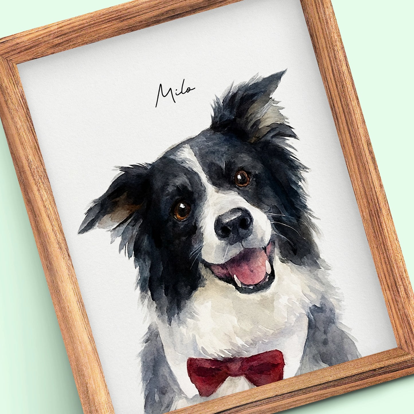 Custom Pet Portrait From Photo — Digital Artwork