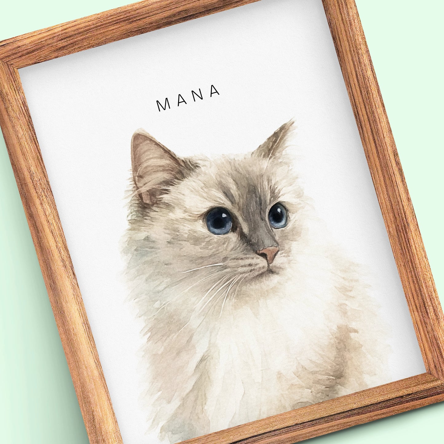 Custom Pet Portrait From Photo — Digital Artwork