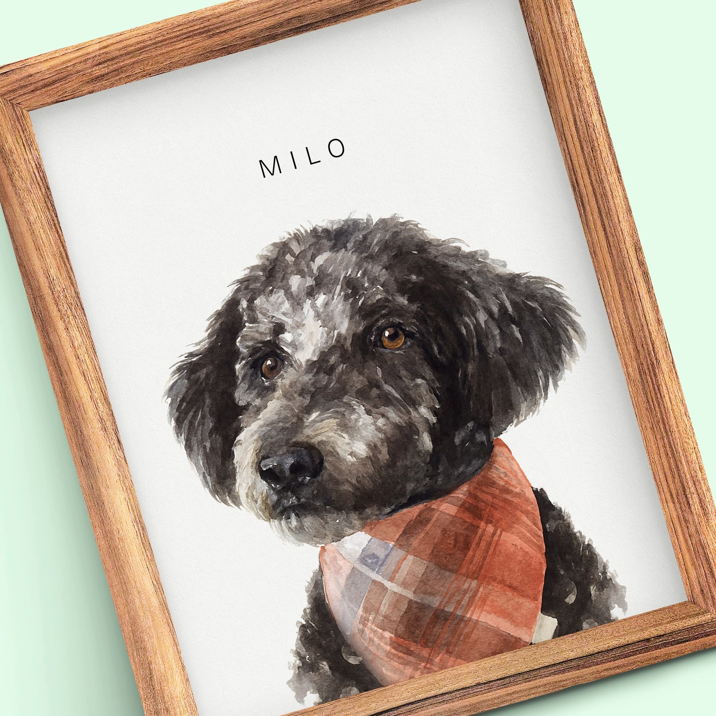 Custom Pet Portrait From Photo — Digital Artwork