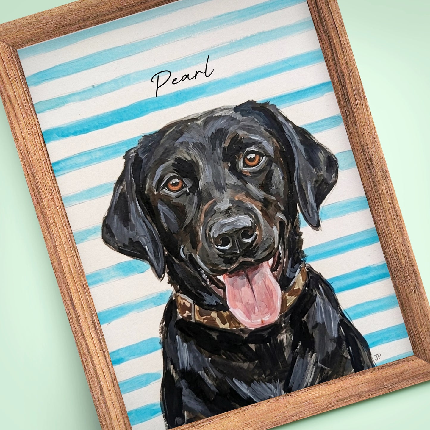 Custom Pet Portrait from Photo – Digital Pet Portrait