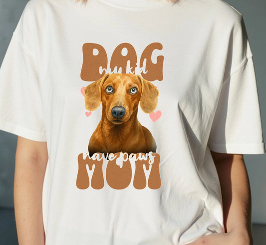 Custom Pets with names Unisex fine jersey tee