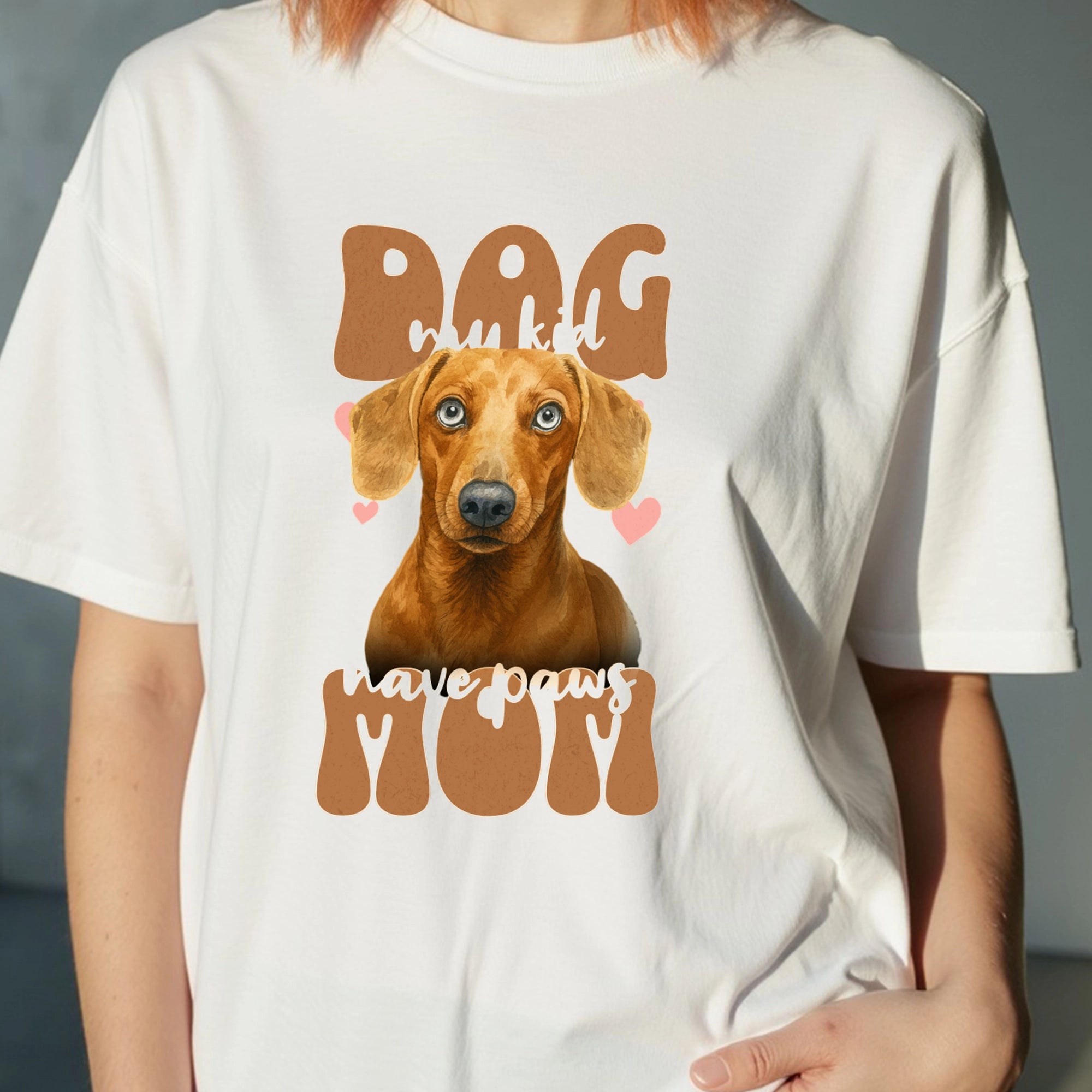 Custom Pets with names Unisex fine jersey tee