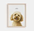 Custom Watercolor Pet Portrait