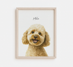 Custom Watercolor Pet Portrait