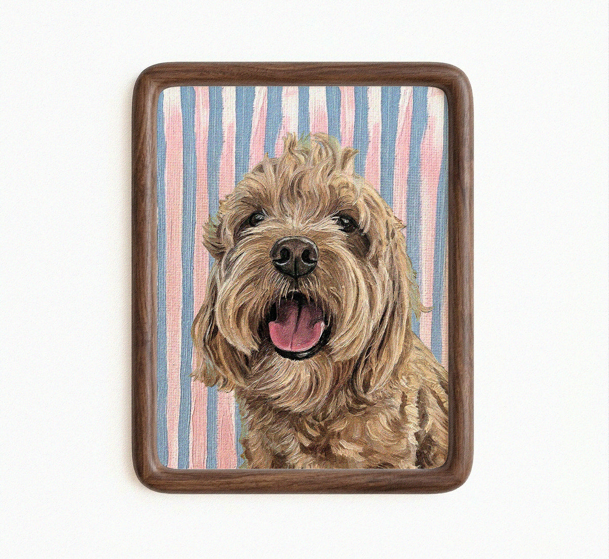 Custom Pet & Owner Watercolor Portrait — Digital Download