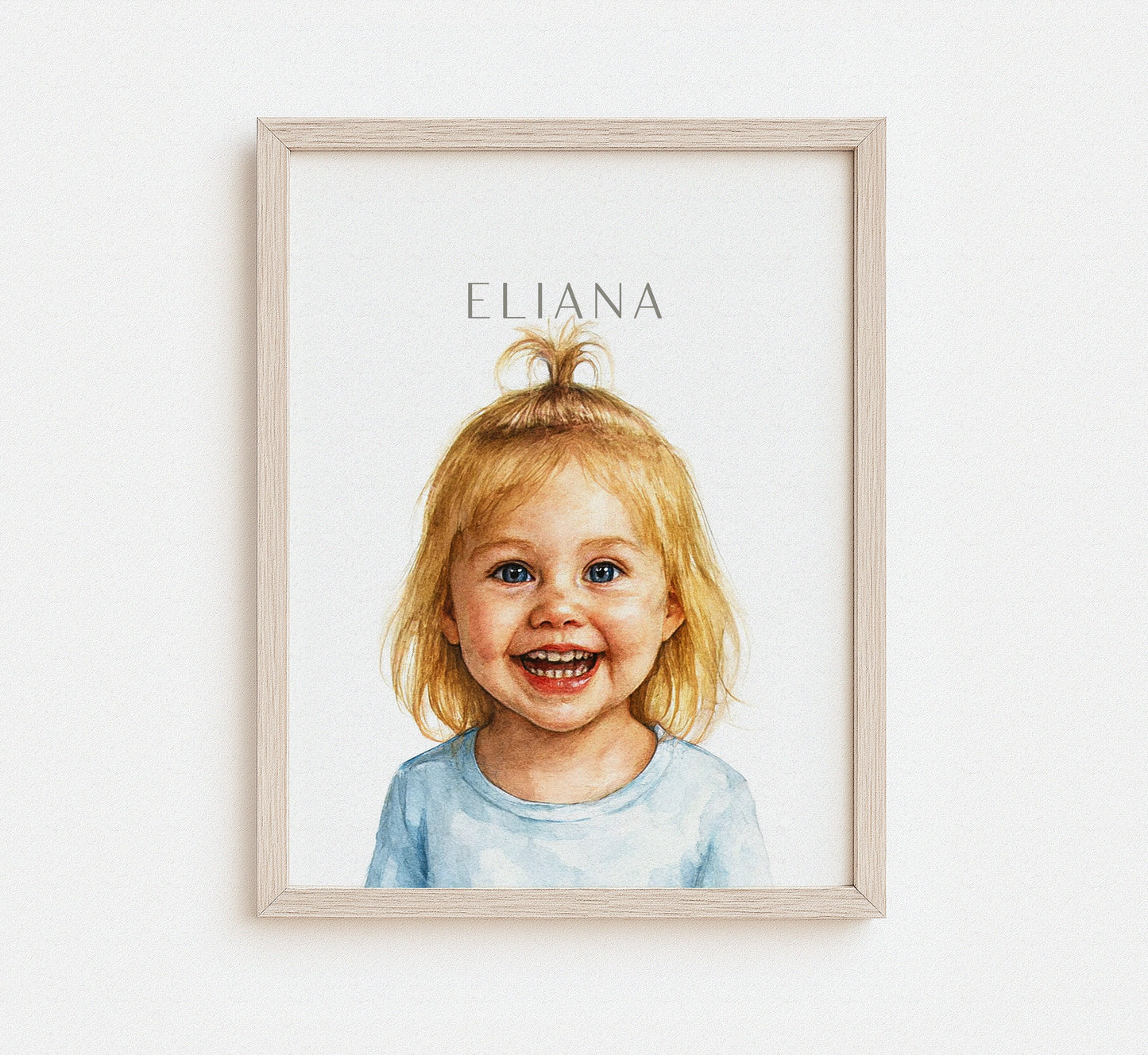 Human Watercolor Portrait