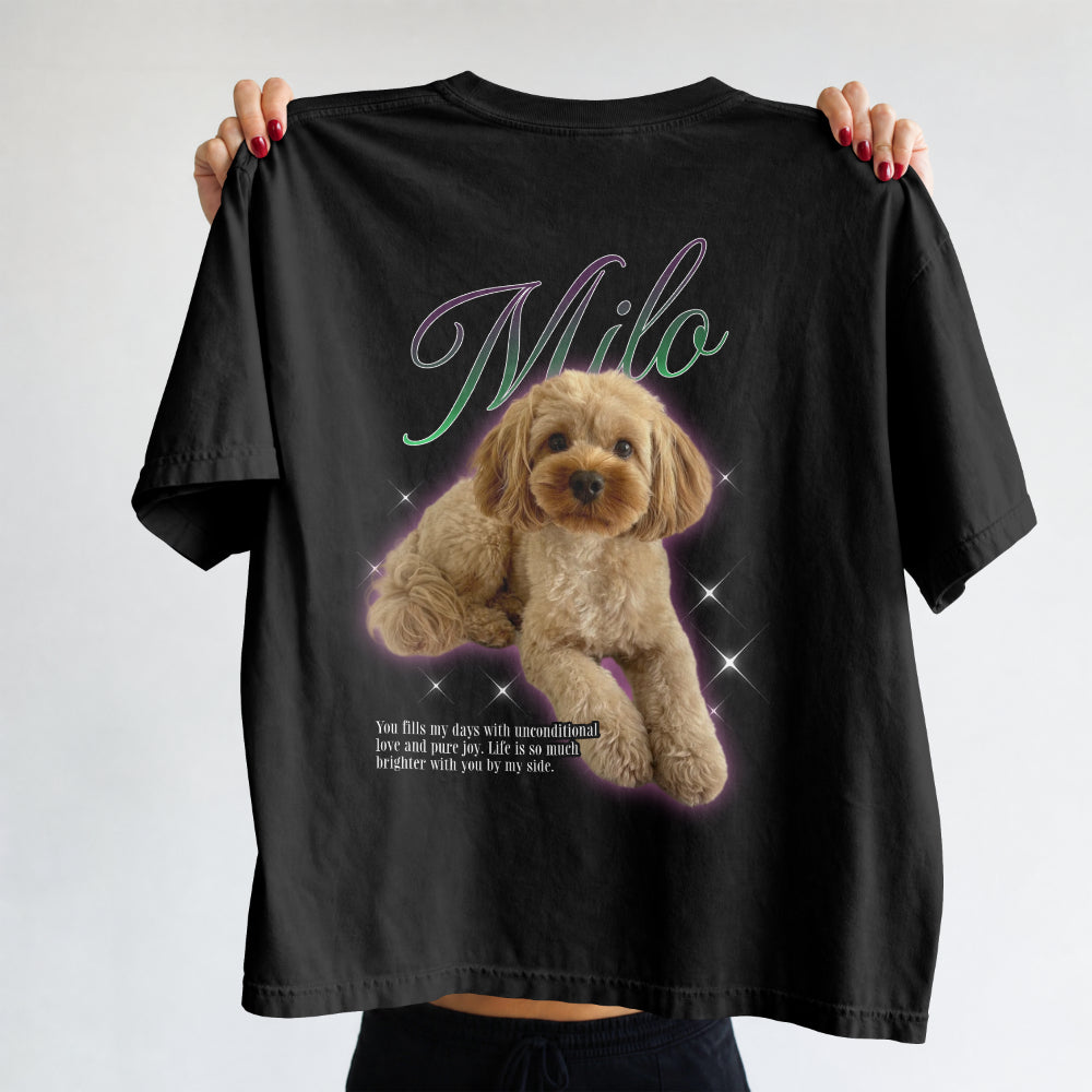 Unisex garment-dyed heavyweight t-shirt