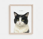 Custom Watercolor Pet Portrait
