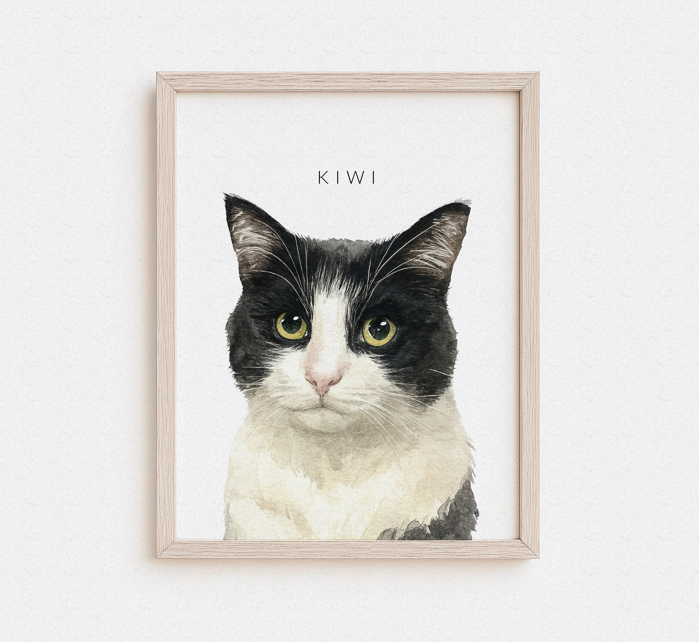 Custom Watercolor Pet Portrait